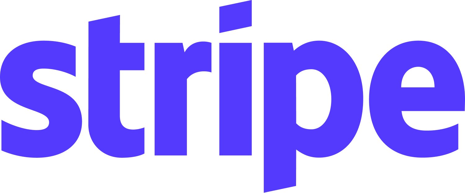 Stripe wordmark – Blurple – Small